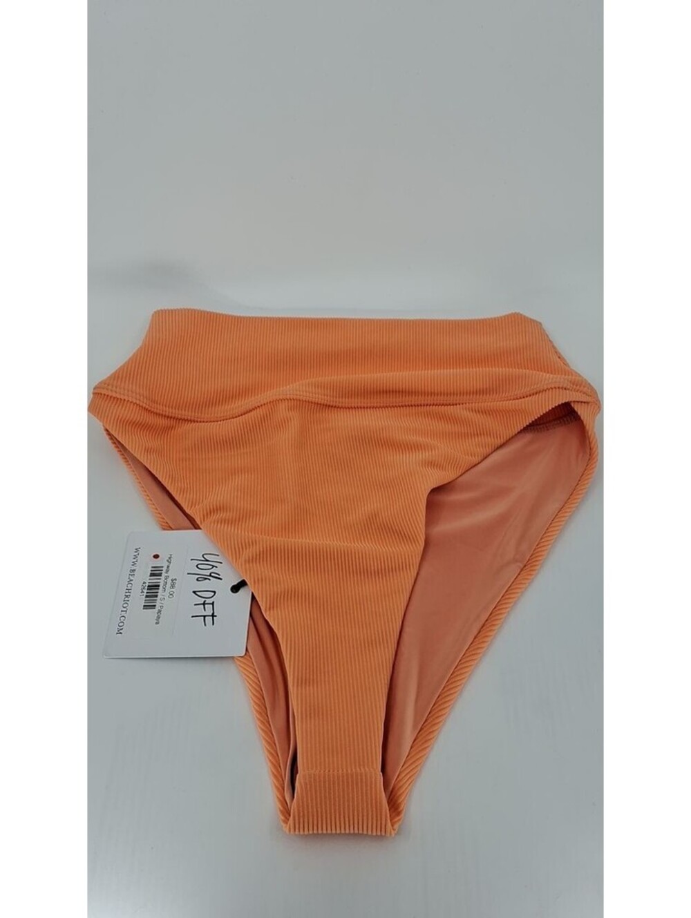 Highway Bikini Bottom In Papaya-Small / papaya
